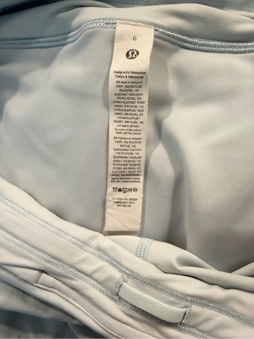 Lululemon Pace Rival Mid-Rise Skirt Delicate Mint